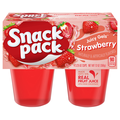 Snack Pack Strawberry Juicy Gels Cups - 4 ct