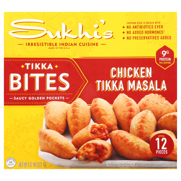 Sukhi's Chicken Tikka Masala Bites - 12 ct Frozen