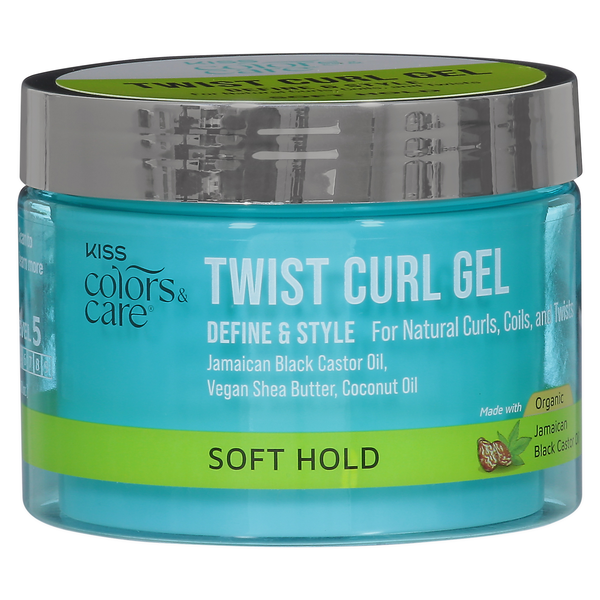 Kiss Colors & Care Soft Hold Twist Curl Gel
