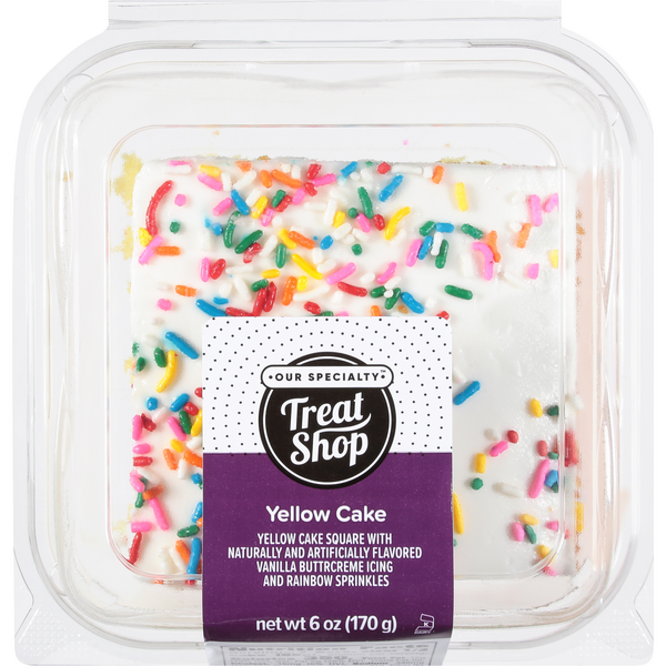 Our Specialty Treat Shop Yellow Cake w/Vanilla Buttercreme & Sprinkles