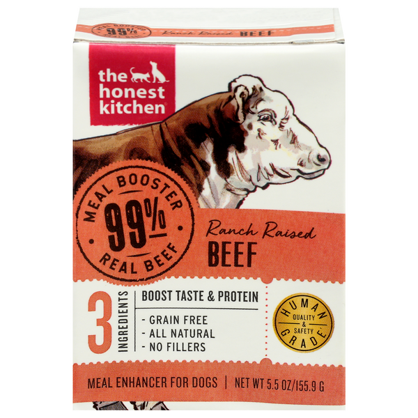 Save on The Honest Kitchen Wet Dog Food Topper Meal Booster 99 Beef