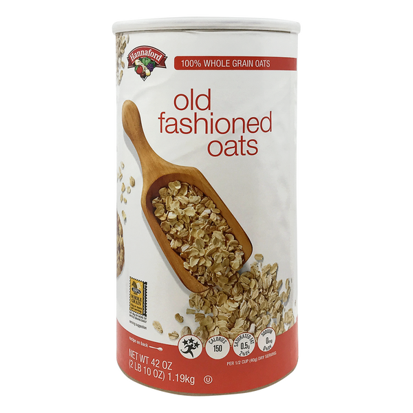 Hannaford 100% Whole Grain Old Fashioned Rolled Oats