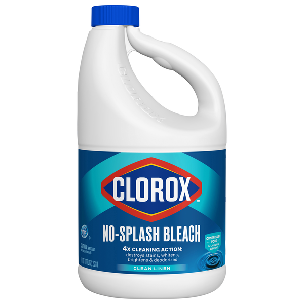 Clorox No-Splash Clean Linen Liquid Bleach