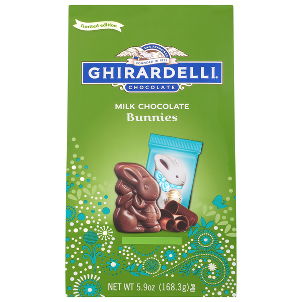 Save on Ghirardelli Milk Chocolate Bunnies Easter Candy Order Online