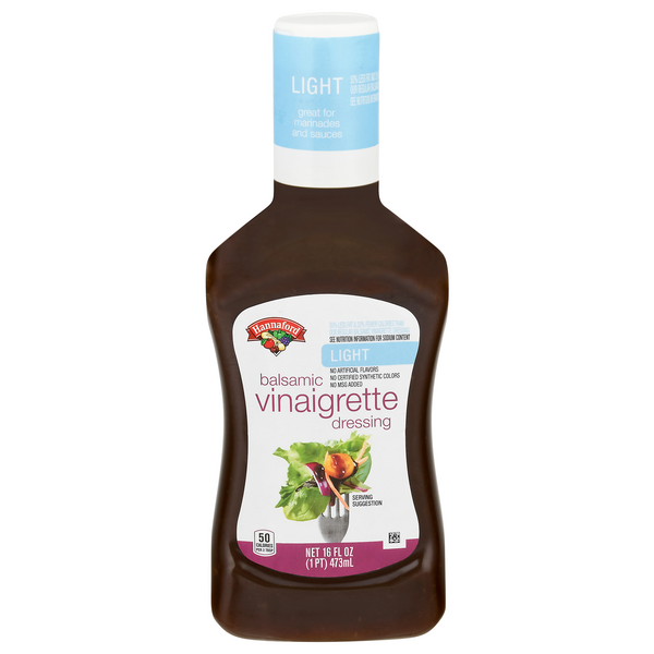 Hannaford Light Balsamic Vinaigrette Dressing