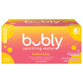 bubly Bellini Bliss Sparkling Water - 8 pk