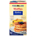 Food Lion Blueberry Waffles - 10 ct