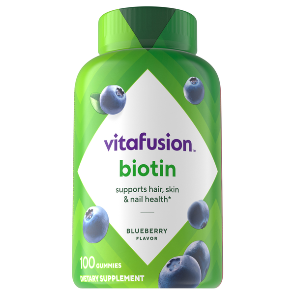 vitafusion Blueberry Biotin Gummies