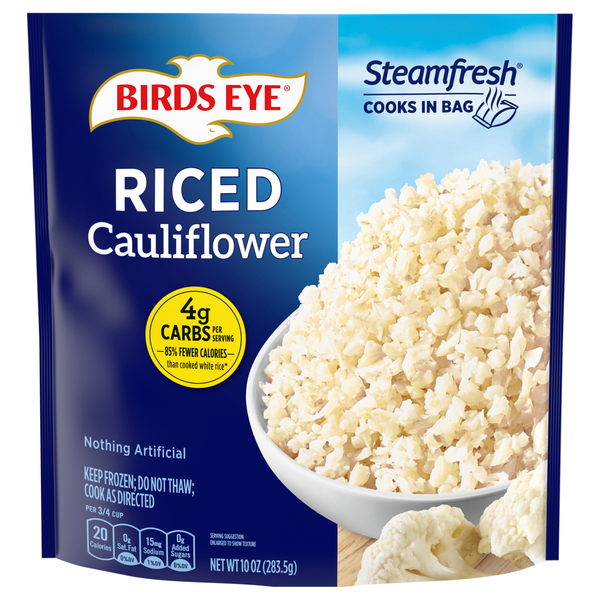 Birds Eye Steamfresh Original Riced Cauliflower Frozen