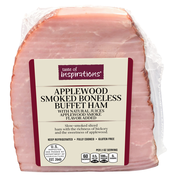 Taste of Inspirations Boneless Applewood Smoked Buffet Ham