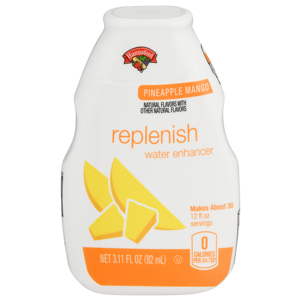 Hannaford Replenish Water Enhancer Pineapple Mango