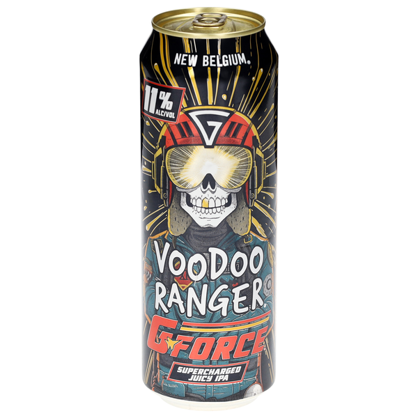 New Belgium Voodoo Ranger G-Force Supercharged Juicy IPA Beer