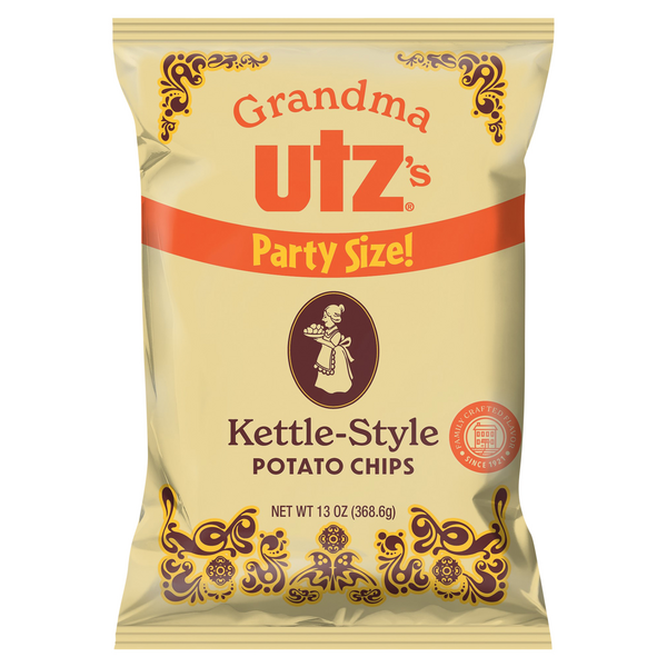 Grandma Utz's Kettle-Style Potato Chips Party Size