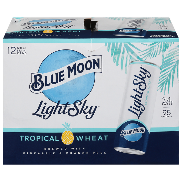 Save on Blue Moon Light Sky Tropical Wheat Beer 12 pk Order Online