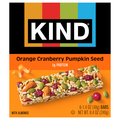 KIND Gluten Free Orange Cranberry Pumpkin Seeds Fruit & Nuts Bars - 6 ct