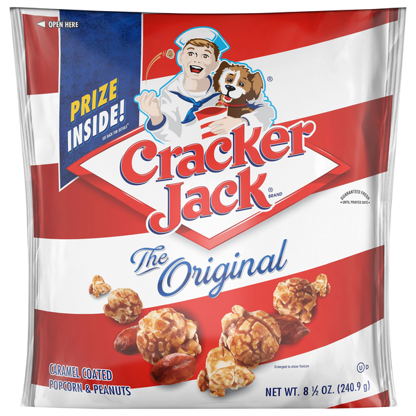 Cracker Jack Caramel Coated Popcorn & Peanuts The Original