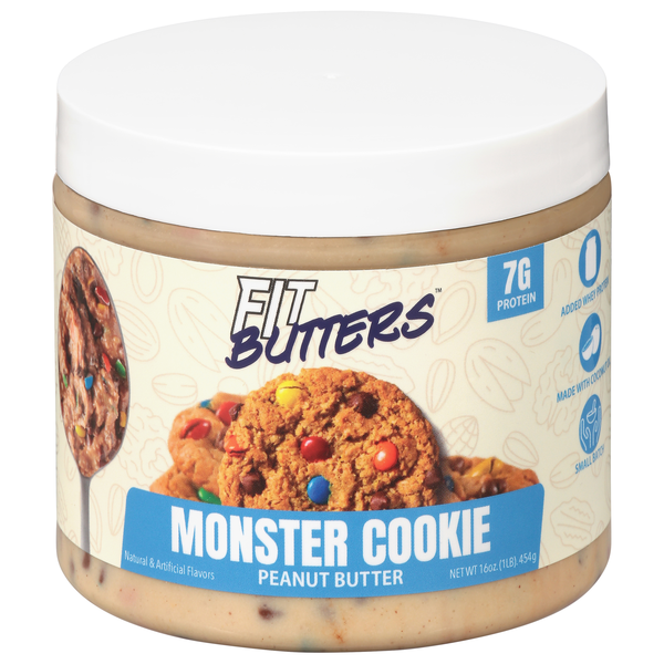 Fit Butters Monster Cookie Peanut Butter