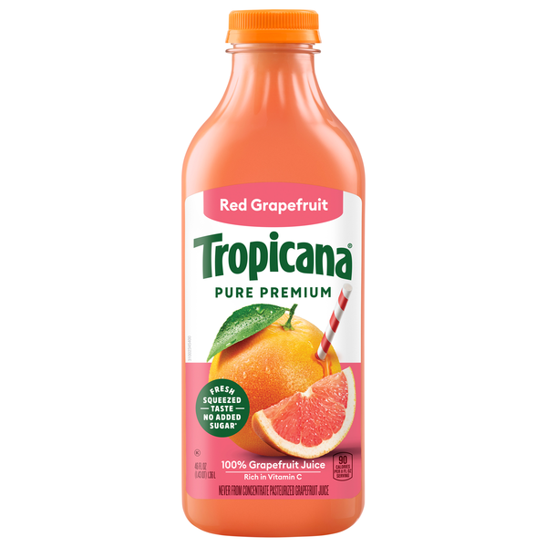 Tropicana Pure Premium 100% Red Grapefruit Juice
