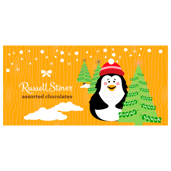 Russell Stover Assorted Chocolates Christmas Candy Gift Box