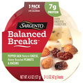 Sargento Balanced Breaks Pepper Jack Cheese Roasted Peanuts & Raisins 3 ct