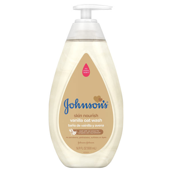 Save on Johnson's Baby Skin Nourish Wash Vanilla Oatmeal Order Online