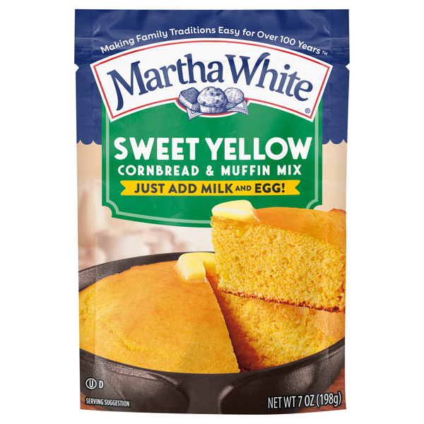 Martha White Sweet Yellow Cornbread & Muffin Mix