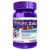 Vicks Pure Zzzs Kidz Calming Sleep Melatonin + Magnesium Gummies