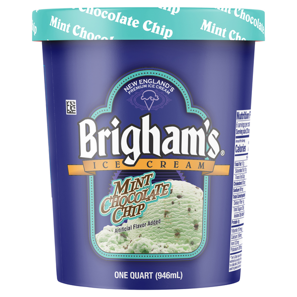 Brigham's Mint Chocolate Chip Ice Cream