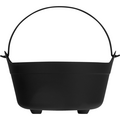 Beistle Halloween Cauldron Black