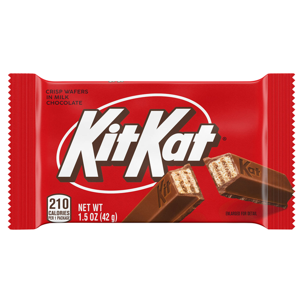 KIT KAT Milk Chocolate Crisp Wafers Candy Bar