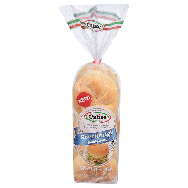 Calise Bakery Sourdough Bulkie Sandwich Rolls - 6 ct