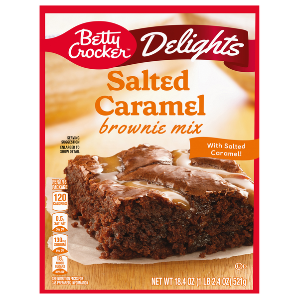Betty Crocker Salted Caramel Brownie Mix