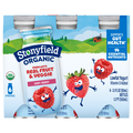 Stonyfield Organic Kids Low Fat Very Berry Yogurt Smoothies - 6 ct