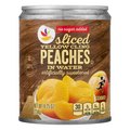 Our Brand No Sugar Added Halved Peaches in Artificially Sweetened Water
