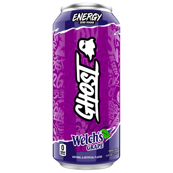 Ghost Zero Sugar Welch's Grape Energy Drink