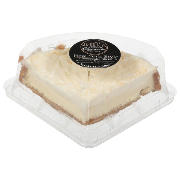 Atlanta Cheesecake Company New York Style Cheesecake Slices