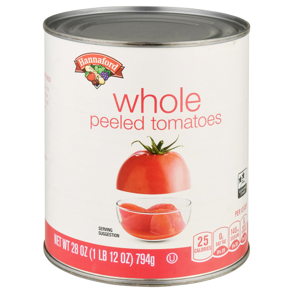 Hannaford Whole Peeled Tomatoes