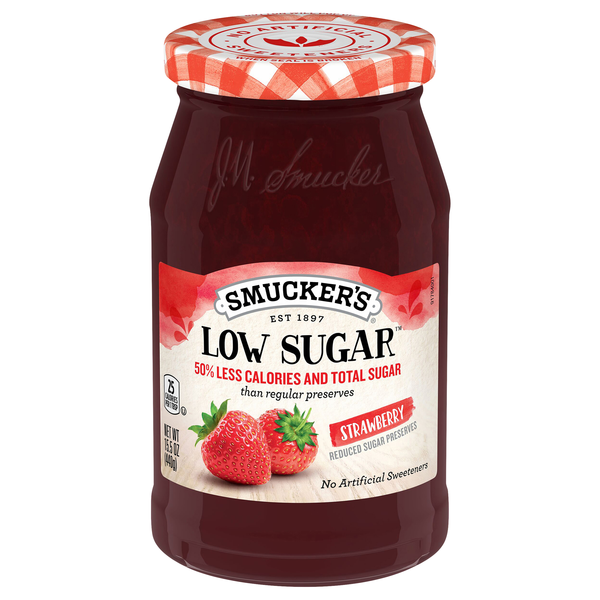 Smucker's Low Sugar Strawberry Preserves