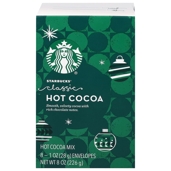 Starbucks Classic Hot Cocoa Mix Envelopes - 8 ct