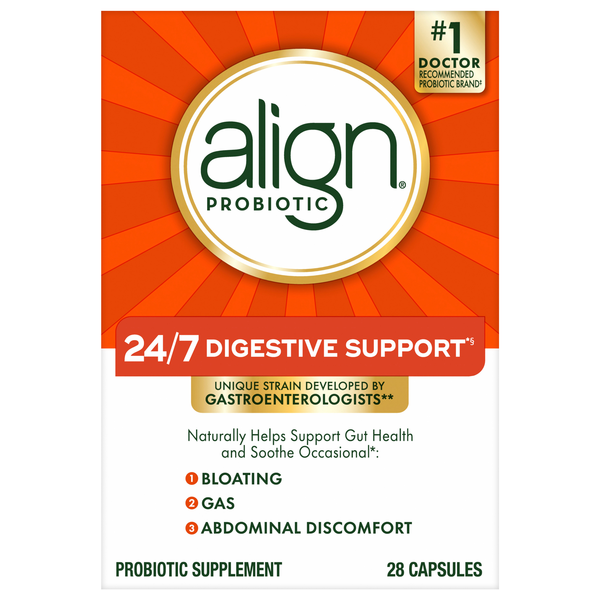 Align Daily Probiotic Supplement Capsules