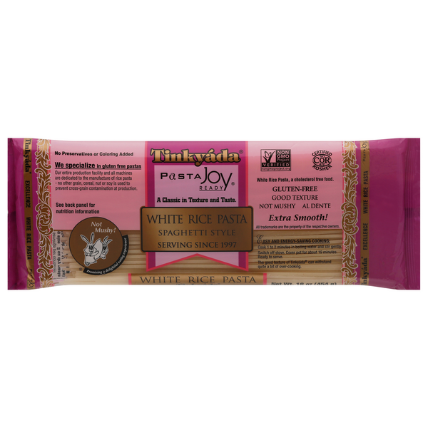 Tinkyada Gluten Free Spaghetti Style White Rice Pasta