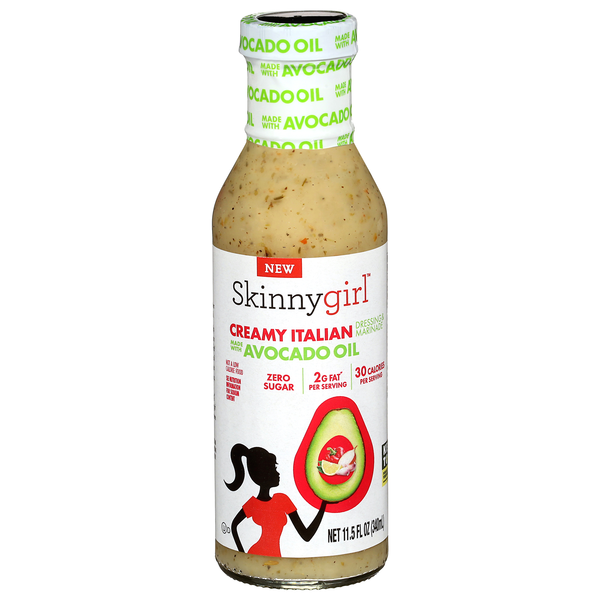 Skinnygirl Gluten Free Creamy Italian Dressing & Marinade w/Avocado Oil