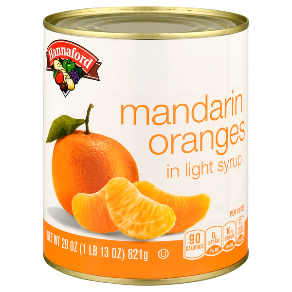Hannaford Mandarin Oranges in Light Syrup