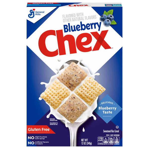 Chex Gluten Free Blueberry Sweetened Rice Cereal
