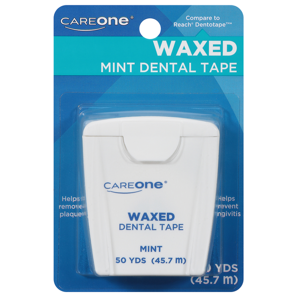 CareOne Dental Tape Waxed Mint