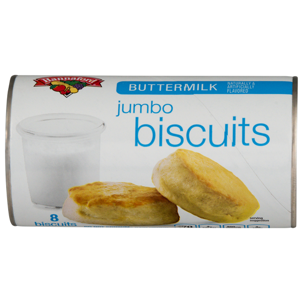 Hannaford Jumbo Buttermilk Biscuits - 8 ct