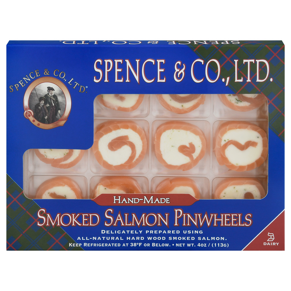 Spence & Co. Handmade Smoked Salmon Pinwheels