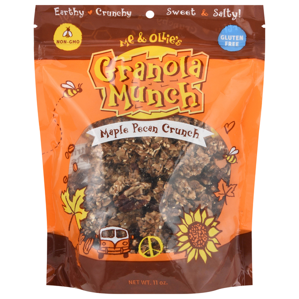 Me & Ollie's Gluten Free Maple Pecan Crunch Granola Munch