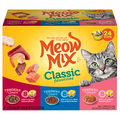 Meow Mix Classic Favorites Variety Pack Adult Wet Cat Food - 24 ct