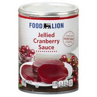 Food Lion Jellied Cranberry Sauce